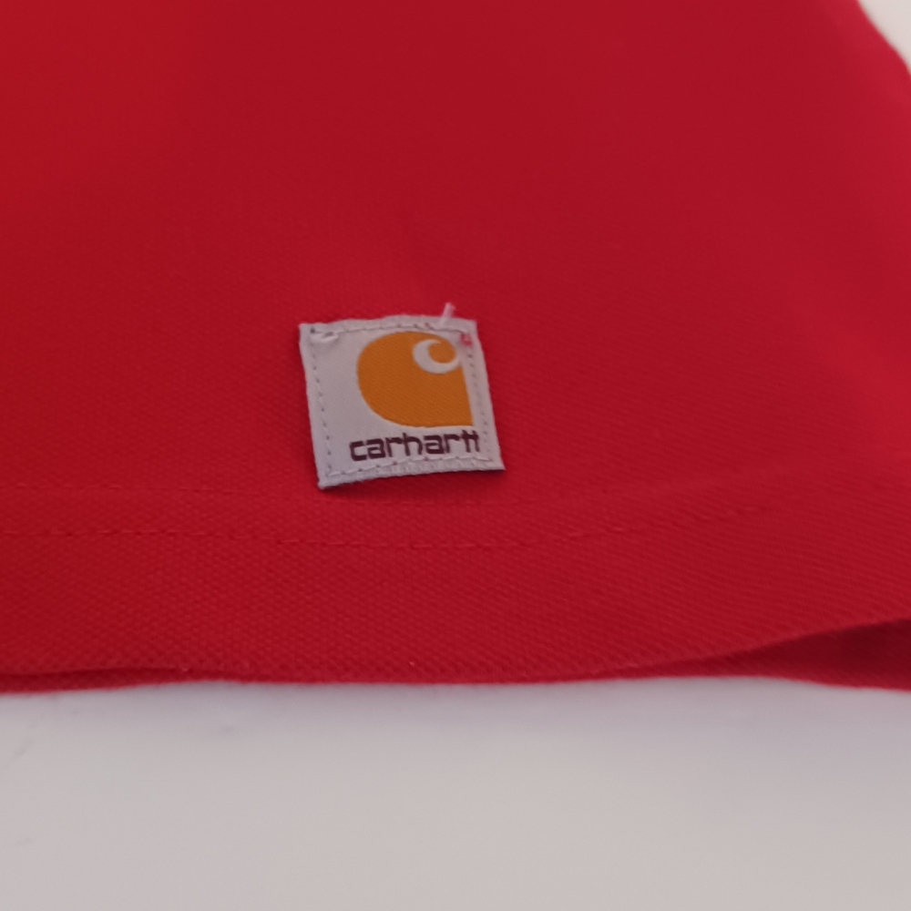 NWT Carhartt Women's Red Polo Shirt Size Medium - Picture 6 of 10
